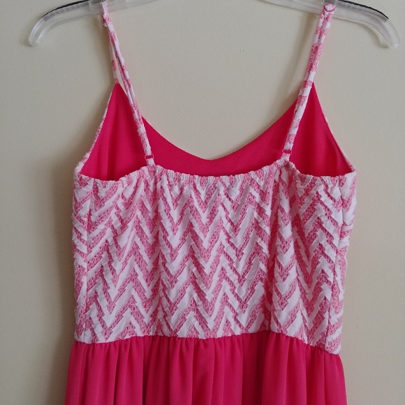 Soprano layered chiffon skirt dress - Picture 3 of 8